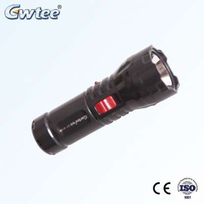 High capacity rechargeable flashlight led flashlight