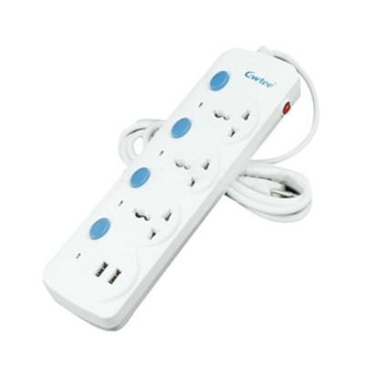 High Quality Multiple Outlets Ce Universal Power Strip Surge Protector Extension Usb Socket